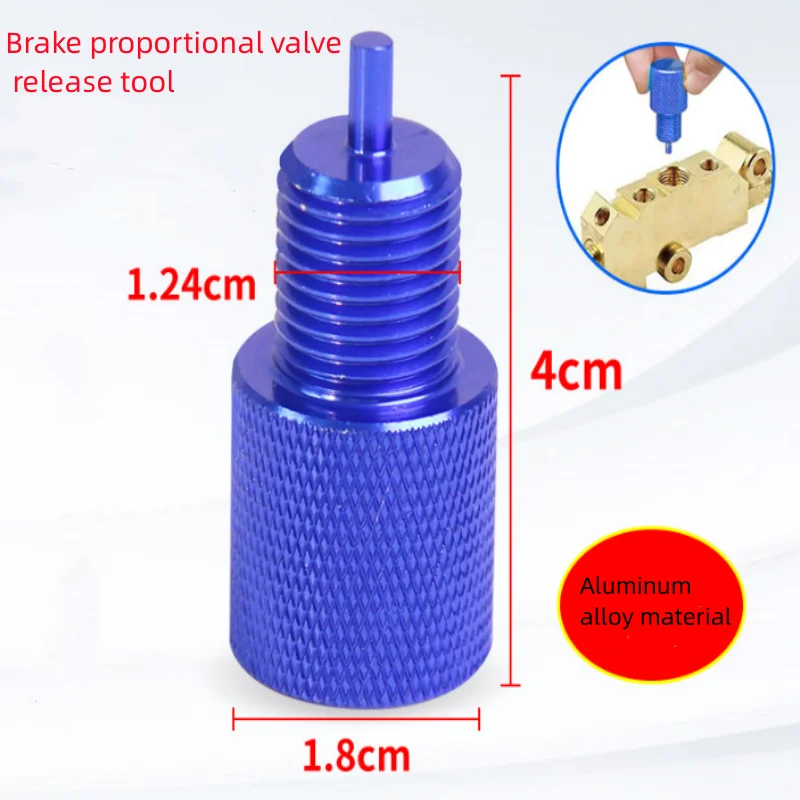 Blue Brake Proportional Valve Bleed Tool Brake Distribution Valve Bleed Tool For CPP Proportional Valve Hydraulic Hand Brake