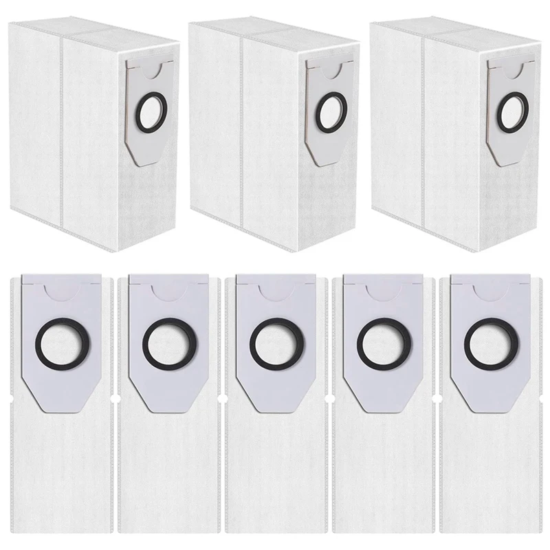 BAAG-bolsas de aspiradora para Robot aspirador Eureka J12 Ultra/Midea V12, juego de accesorios de bolsa de repuesto para bolsa de polvo