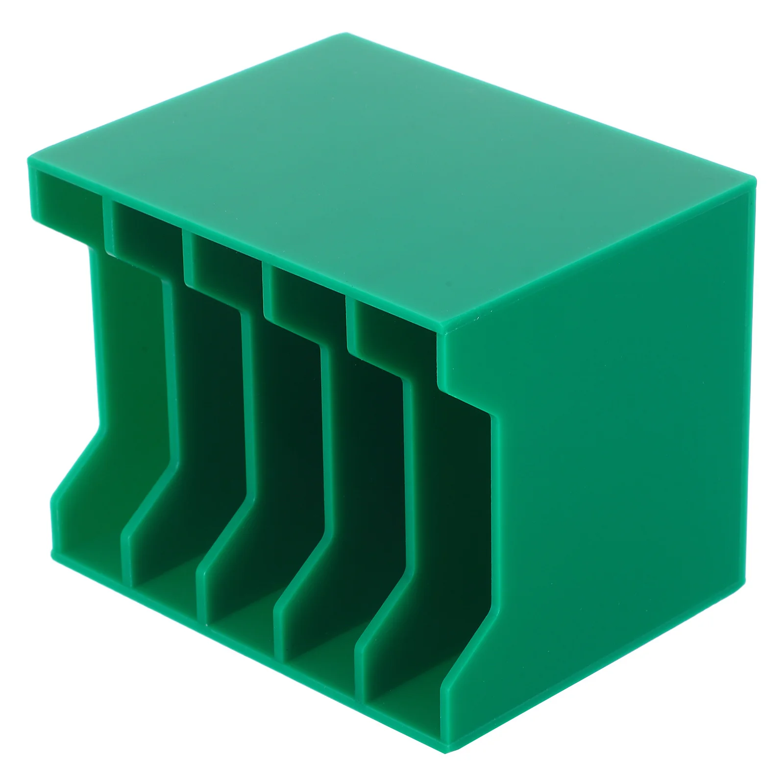 Desktop Acrylic Phone Organizer Multi-Compartment Storage Box Stand Office Meeting Classroom Phone Holder Management Rack