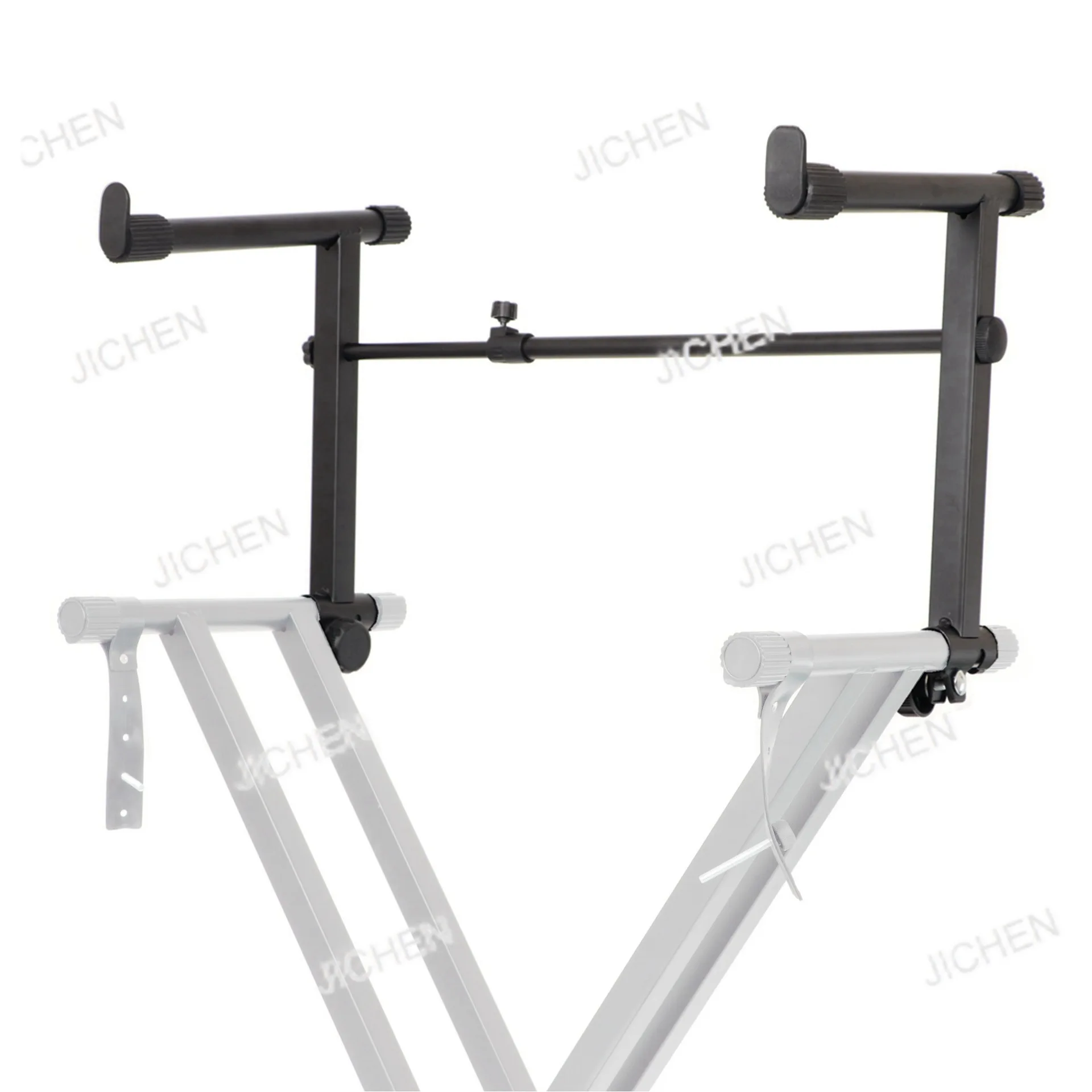 

Neu plus elevated X rack, double tube plus elevated electronic organ rack, double-layer electronic organ rack, double-row keys,