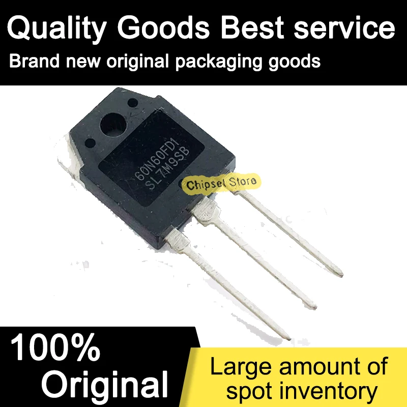 

5pcs SGT60N60FD1 SGT60N60 TO IC 100% Brand new