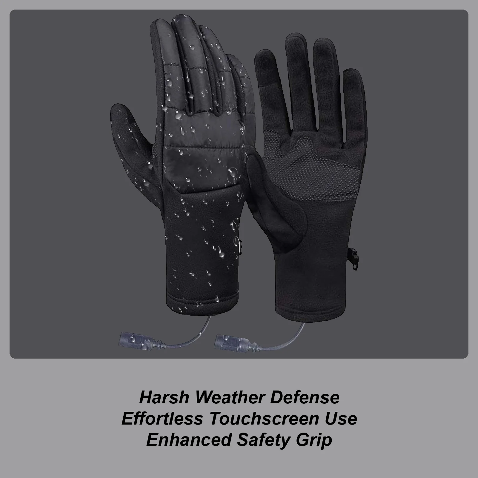 

Перчатки с подогревом для мужчин, зимние электрические варежки с USB-подогревом, сенсорный экран, уличные перчатки с USB-подогревом, женские перчатки для зимнего катания на лыжах, пешего туризма