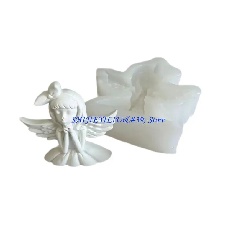 e21f Angel Girl Molds DIY epoxy resin molds table mold mould