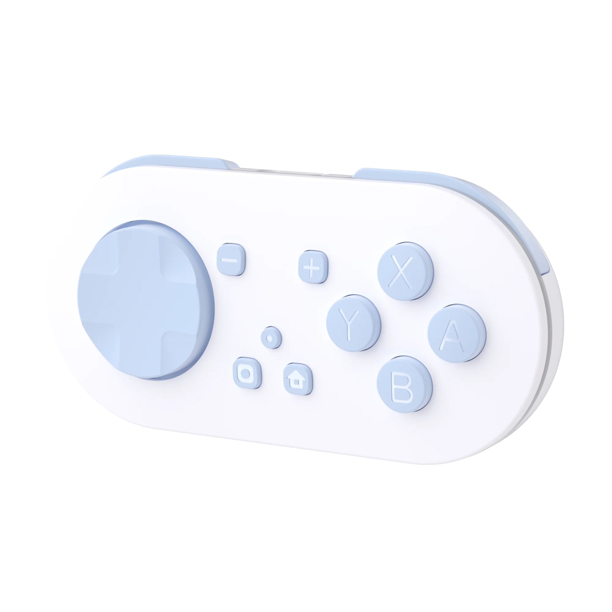 وحدة تحكم ألعاب LinYuvo Mini بحجم سلسلة مفاتيح لطيفة وصغيرة مع ضوء LED للتبديل وAndroid