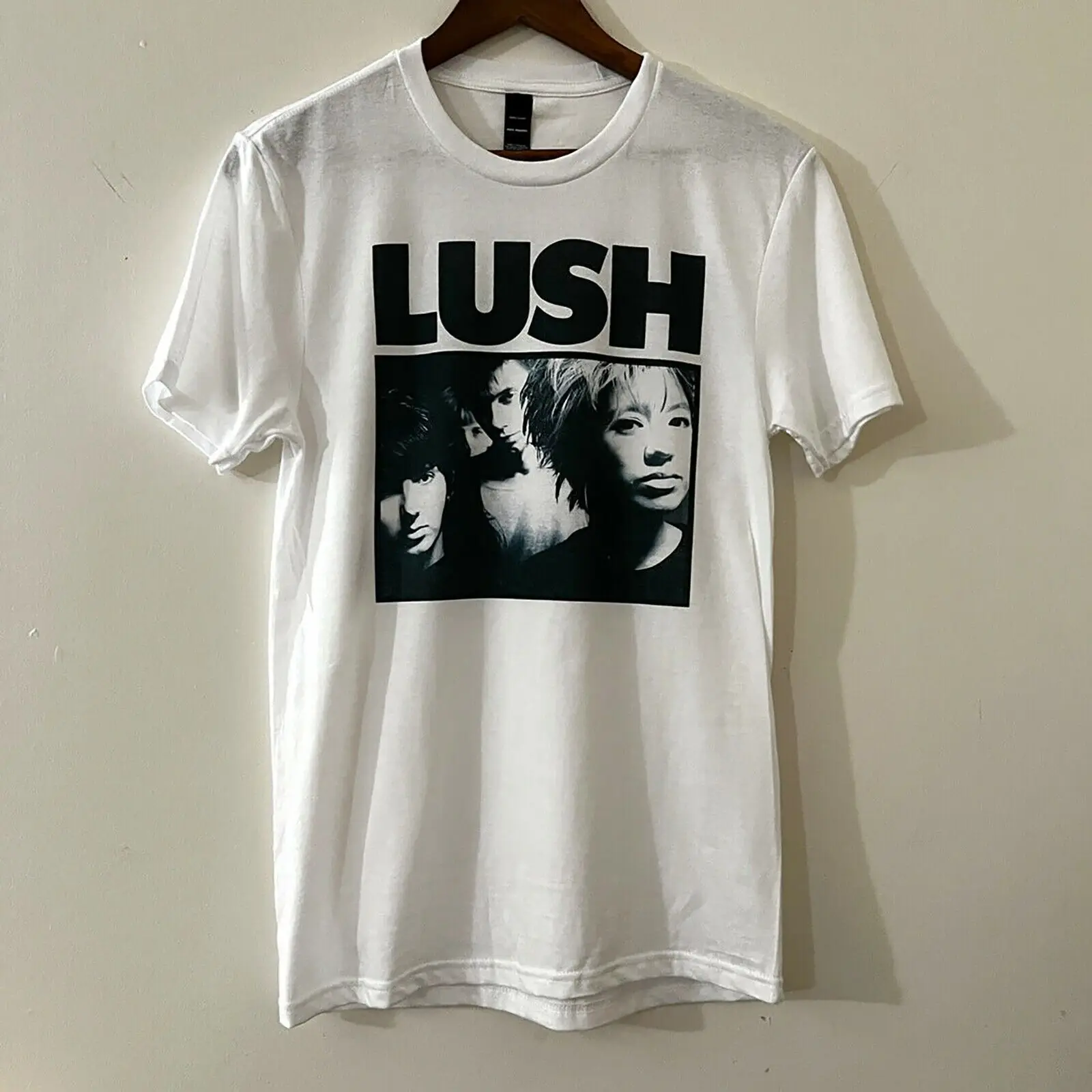 LUSH 90s shoegaze band slowdive ride cocteau twins T shirt