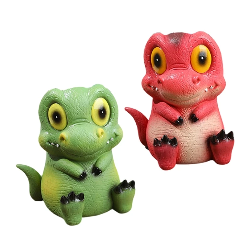 

Dinosaur Pencil Holder Decorative Pen Holder Pencil Container Desk Decoration for Pen Pencil Makeup Tool Remote Control