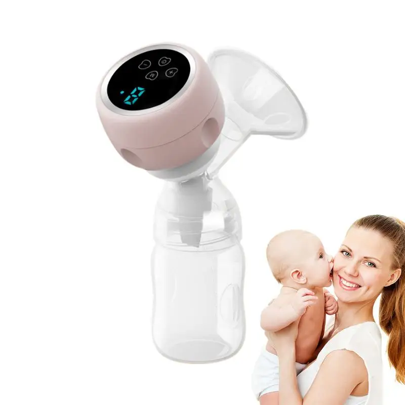 

Electric Breast Pump 4 Modes & 9 Levels Breast Feeding Pump Low Noise Silicone Milk Extractor Rechargeable Portable