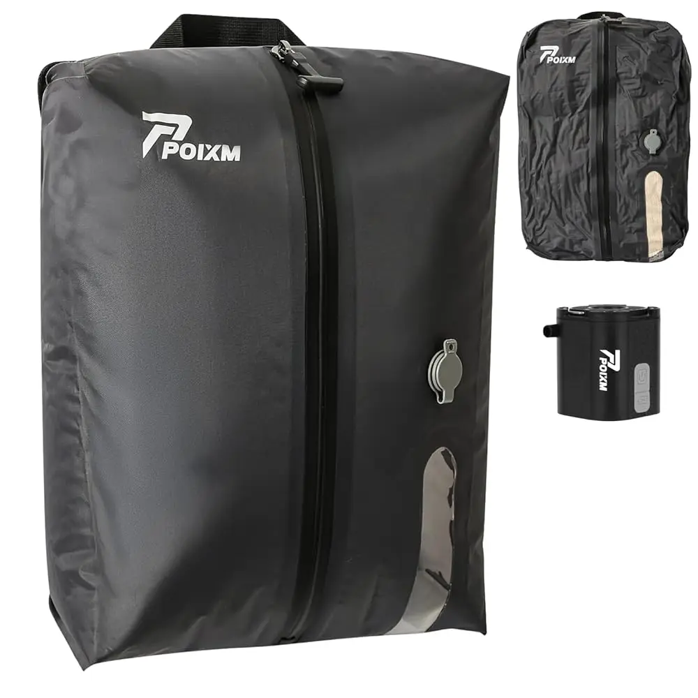 

Free ShippingVacuum Bags for Travel with Pump, Reusable Space Saver Bag, IP67 Waterproof Vacuum Packing Cubes for Travel Suitca