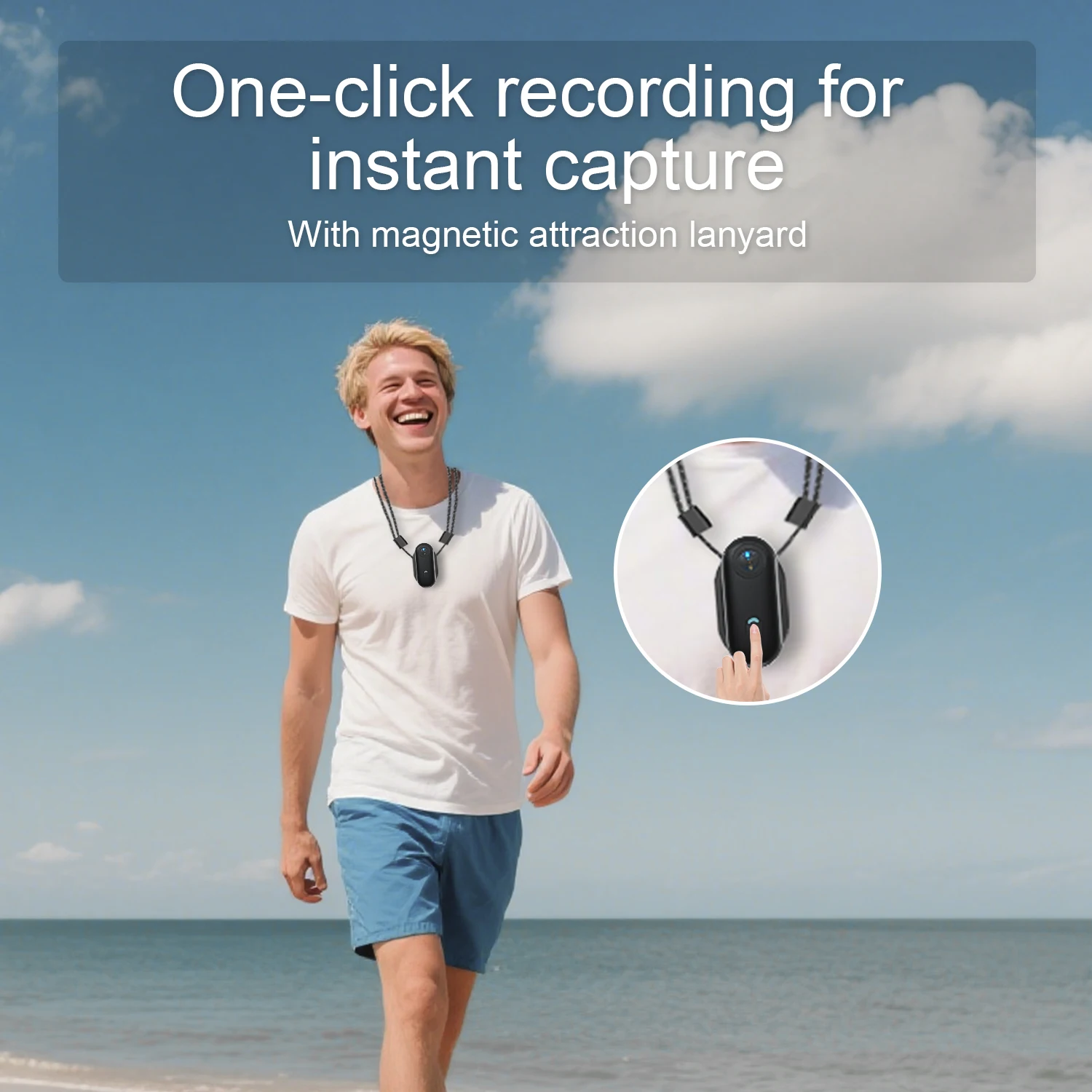 كاميرا رياضية خارجية 1080P في خوذة دراجة نارية رياضية صغيرة تصوير دراجة كاميرا الجسم وتسجيل الفيديو #4