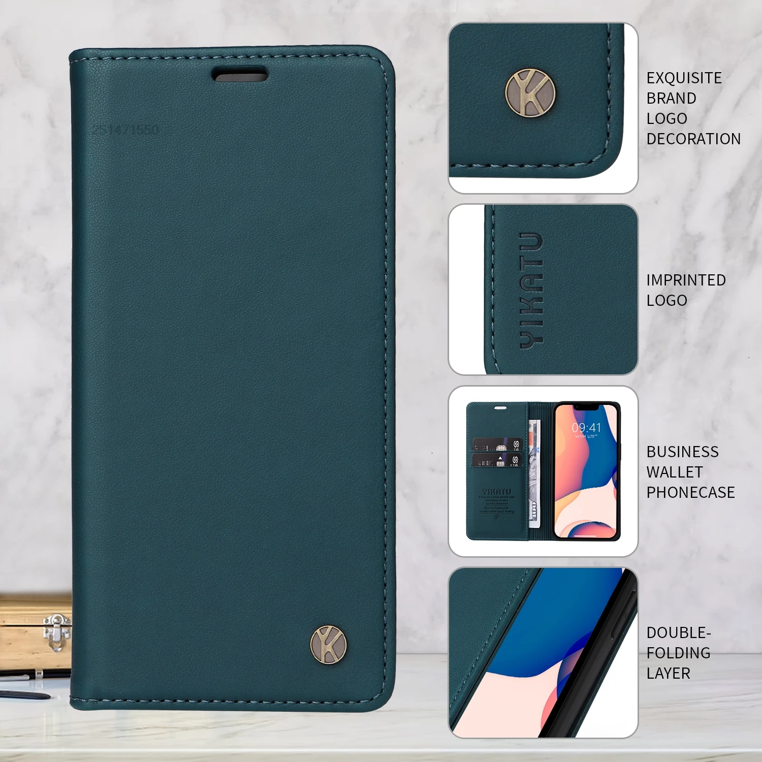 Чехол-книжка кожаный для Xiaomi Poco M6 X6 Pro C65 PocoM6 PocoX6 MiX6 Pro