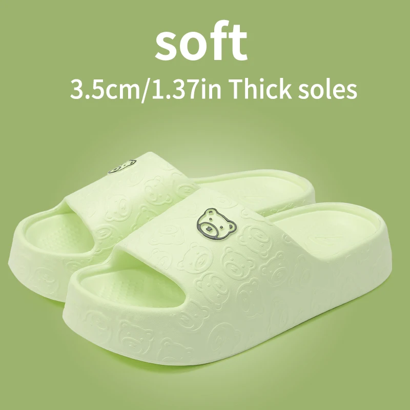 Weibliche Eva Home Badezimmer Anti-Rutsch-Hausschuhe