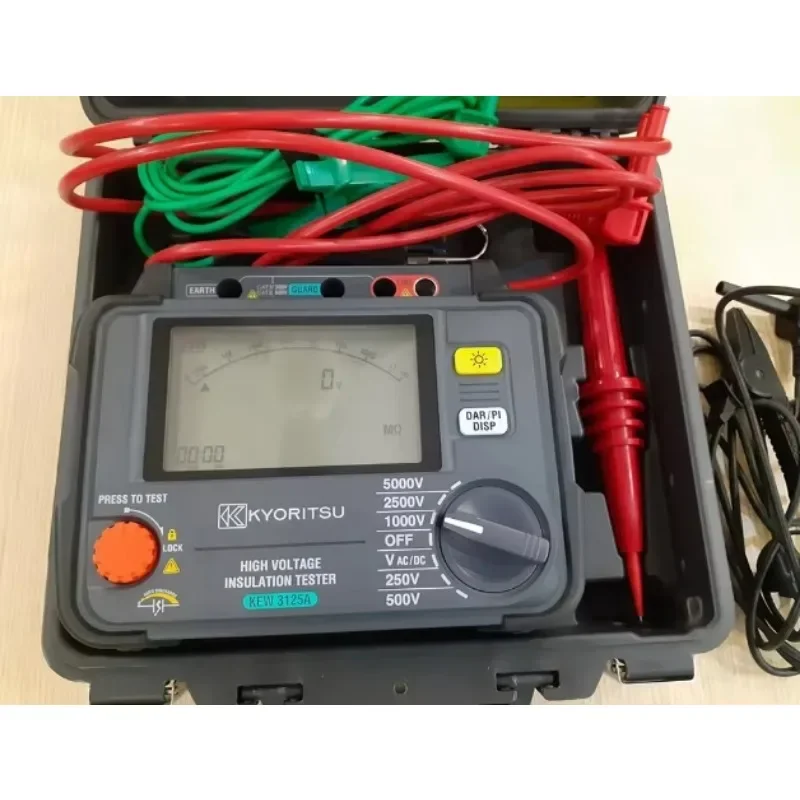 2026 절연 저항 테스트 KYORITSU KEW 3125A 고전압 절연 테스터