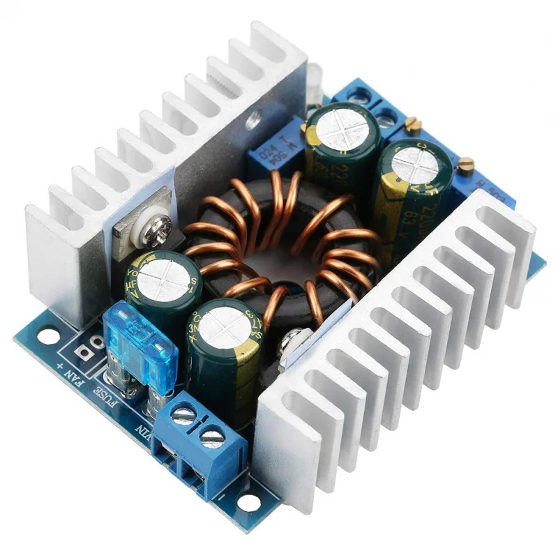 

DC Boost Converter, Step Up Converter Board 10-32V to 12-60V Voltage Regulator Booster Module Adjustable Power Supply