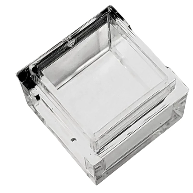 20Pcs Acrylic Box Trays For 0.39Inch 10Mm Elements Cubes Clear Case Periodic Table Bracket For Elements Collections