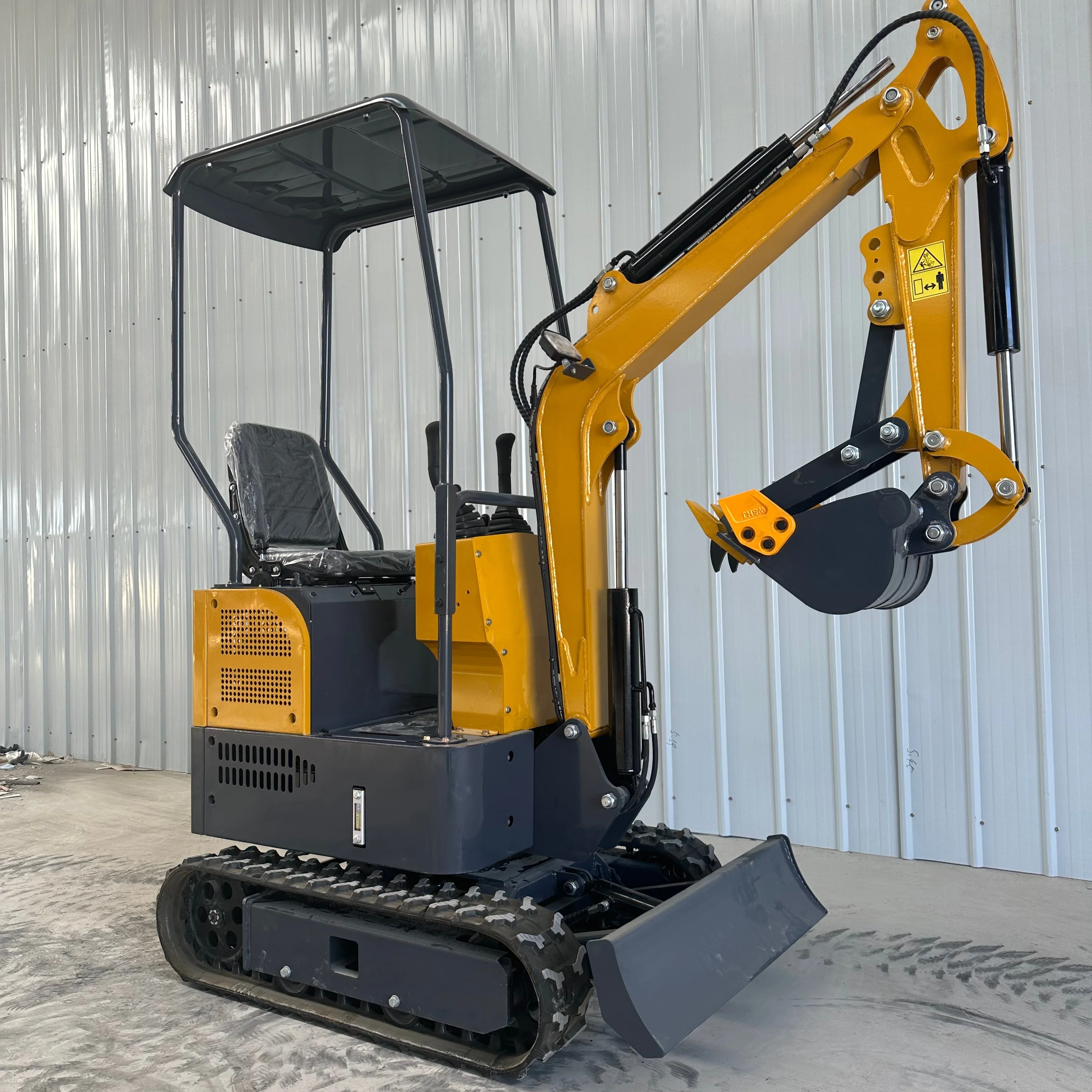 محرك EPA مخصص كوبوتا 1.7 طن حفار زاحف جديد باجر حفارة صغيرة 1 طن 2 طن 3.5 طن حفارات صغيرة صغيرة