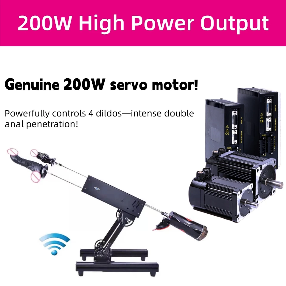 Fredorch 360 Multi-Angle Adjustable 200W Powerful Sex Machine Highest Speed Explosion - 20 Penetration Per Second Love Machine