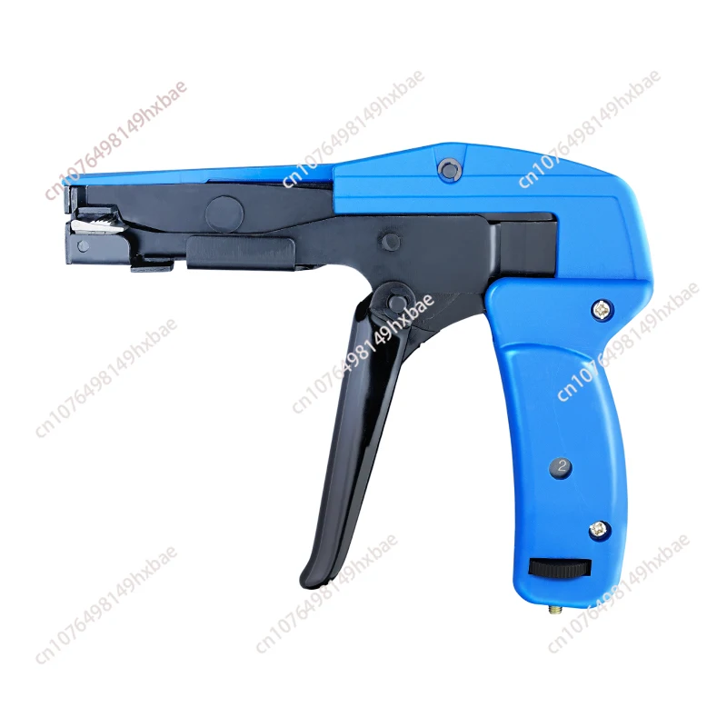HS-600A Nylon Arm Gun, Cable Tightening Belt Gun Clamp Tightening Pliers Plastic Cable Tie Gun