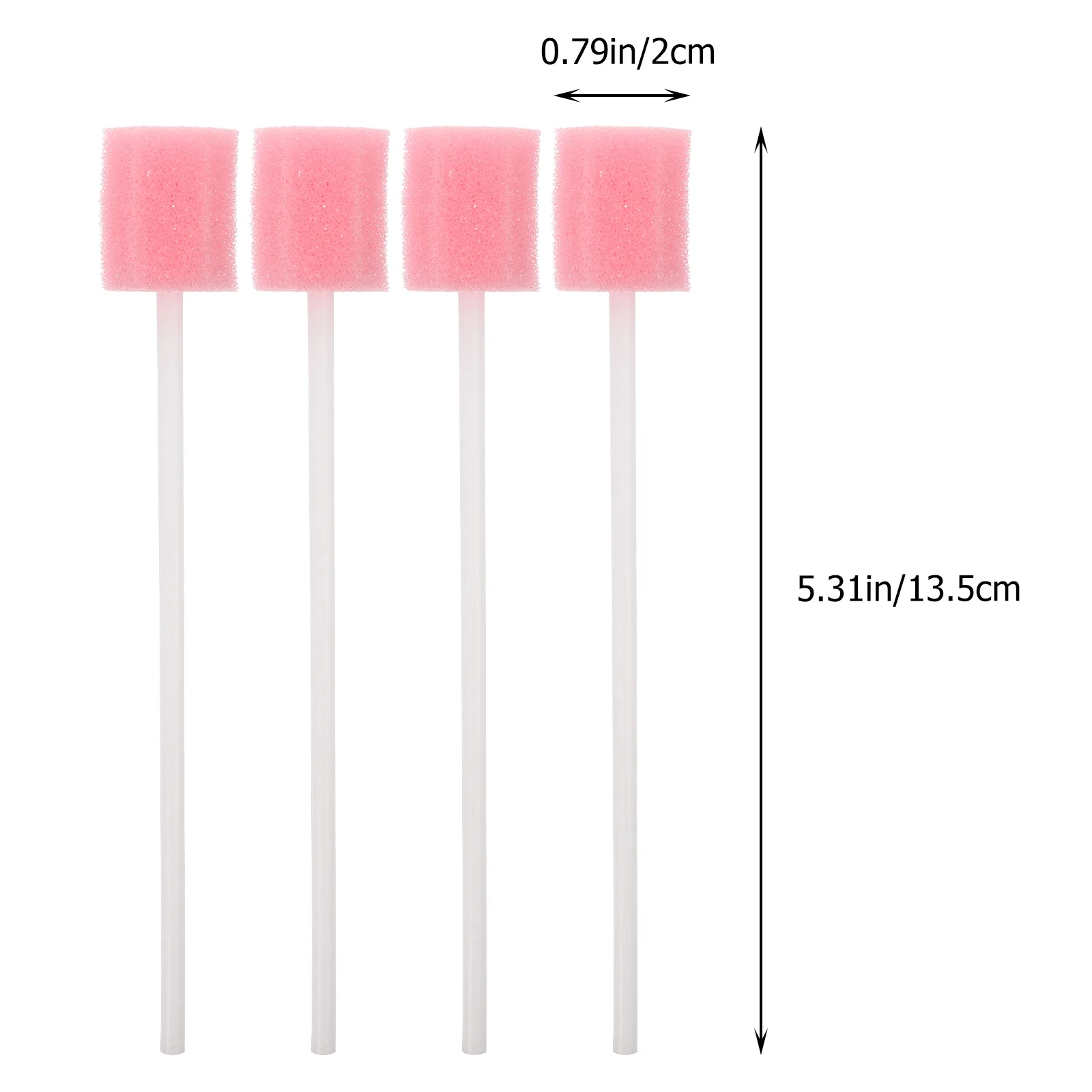 100 Pcs Mouth Swab Stick Supplies Mouth Care Swabs Cleaning Swabs Mouth Cleansing Sponge Appendix Mouth Washing Swab