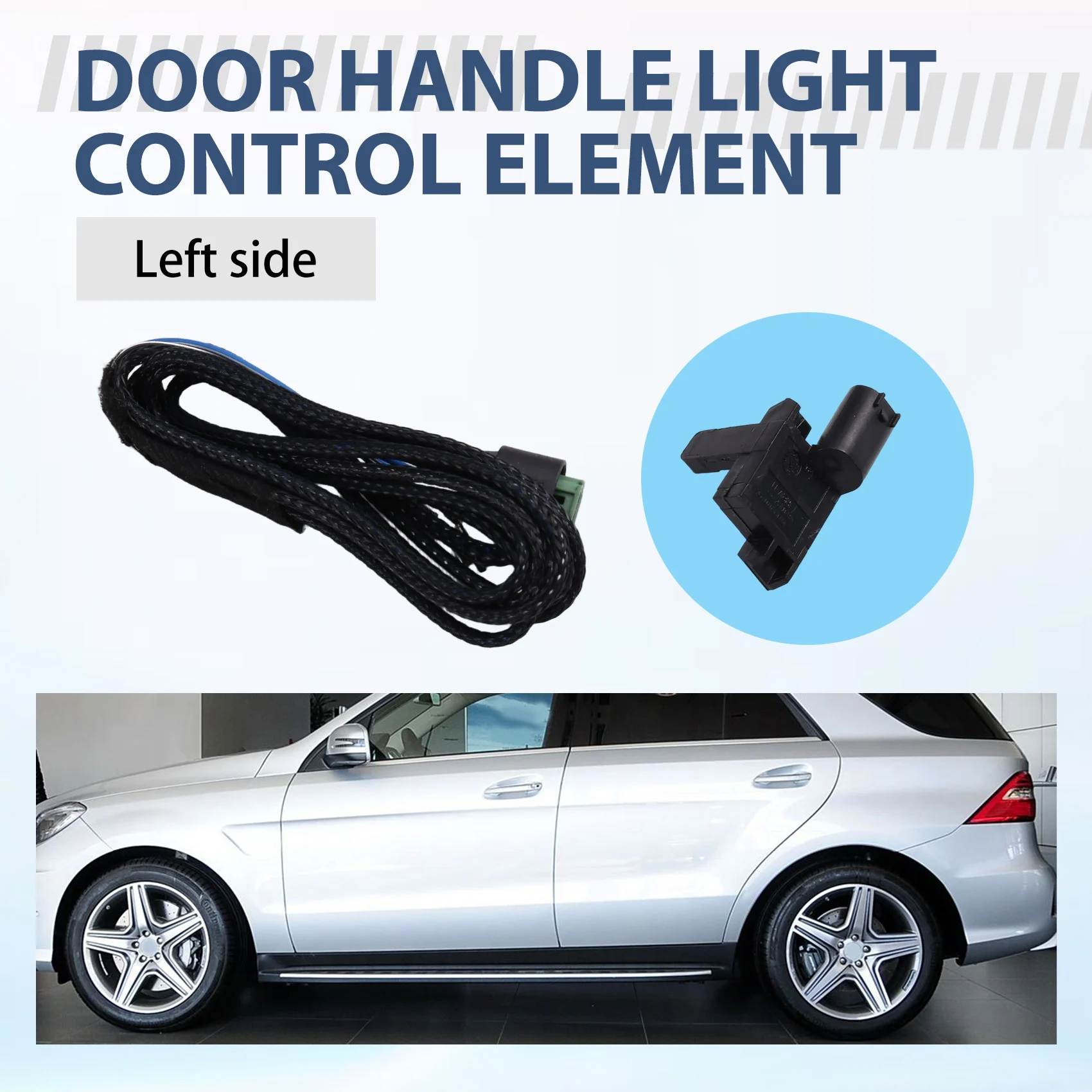 Multi-Purpose Car Keyless Door Handle Light Control For Mercedes Benz C E S GLC GLE GLS 14-19-A0998200183 A0998200283 Le