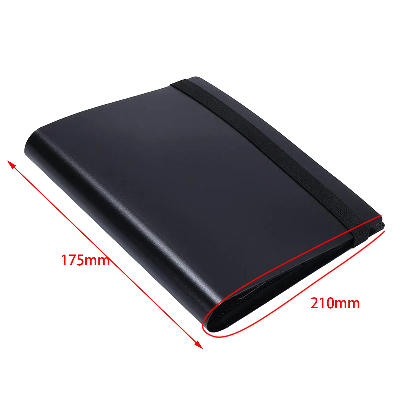 Trading Card Carrying Binder 4 Pockets Card Storage Case for Game Cards Portable Album 21x17.5cm 20 Sheets