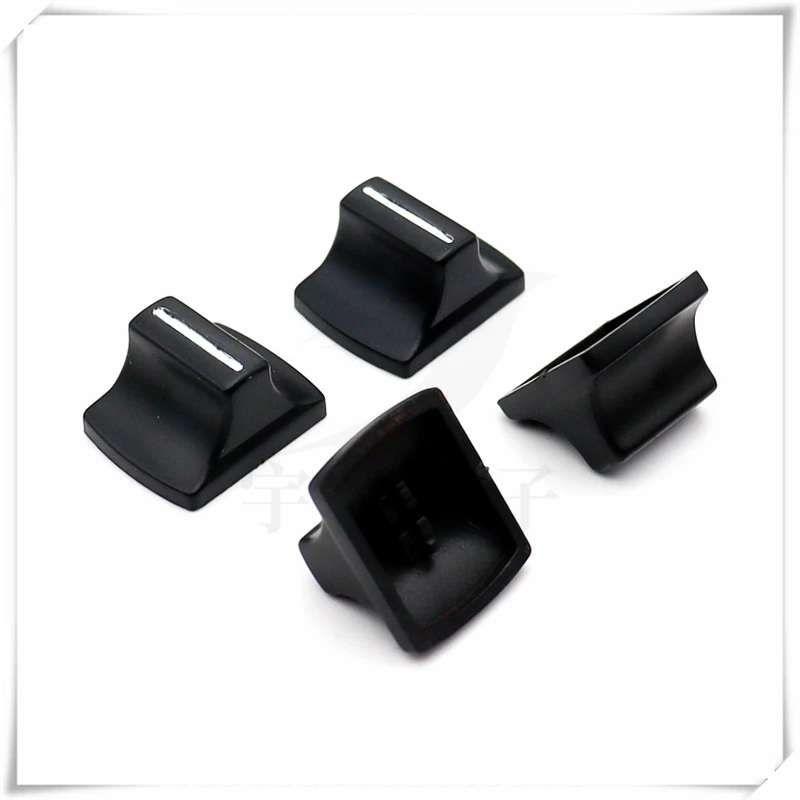 5PCS Mixer Fader cap, Mixer Knob Push cap, Straight Slide Volume Control Push cap, Straight Slide Button Cap 4MM