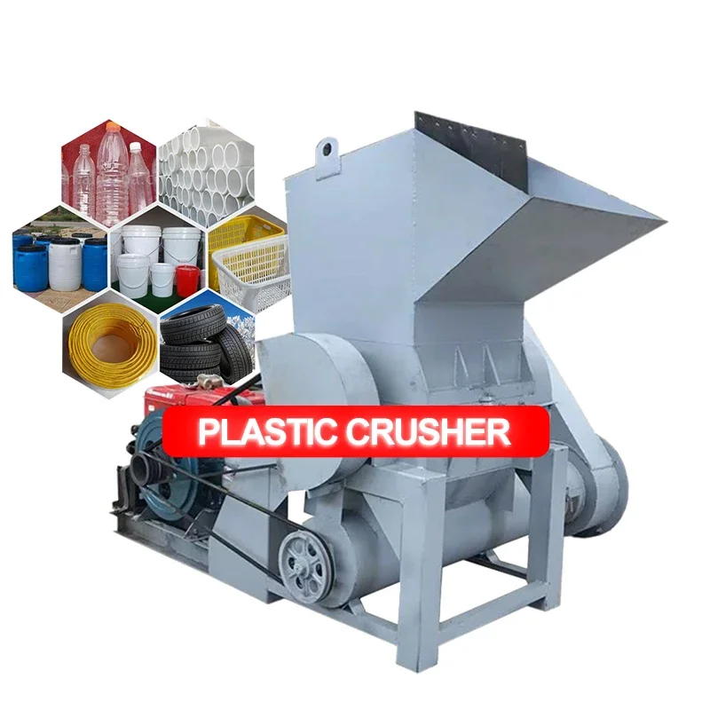 

plastic hdpe ldpe lldpe pvc pp bag pet bottle waste plastic crusher washer shredding shredder crusher plastic crushing machines