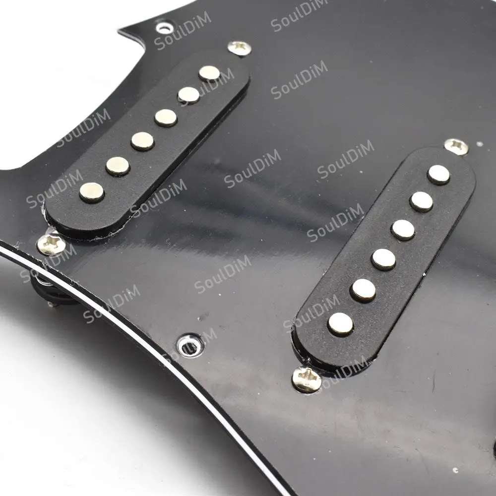 SSH Loaded Prewired Pickguard Pickup Magnets Humbucker Pickups Plate Set for ST Electric Guitar Replacement Accessories