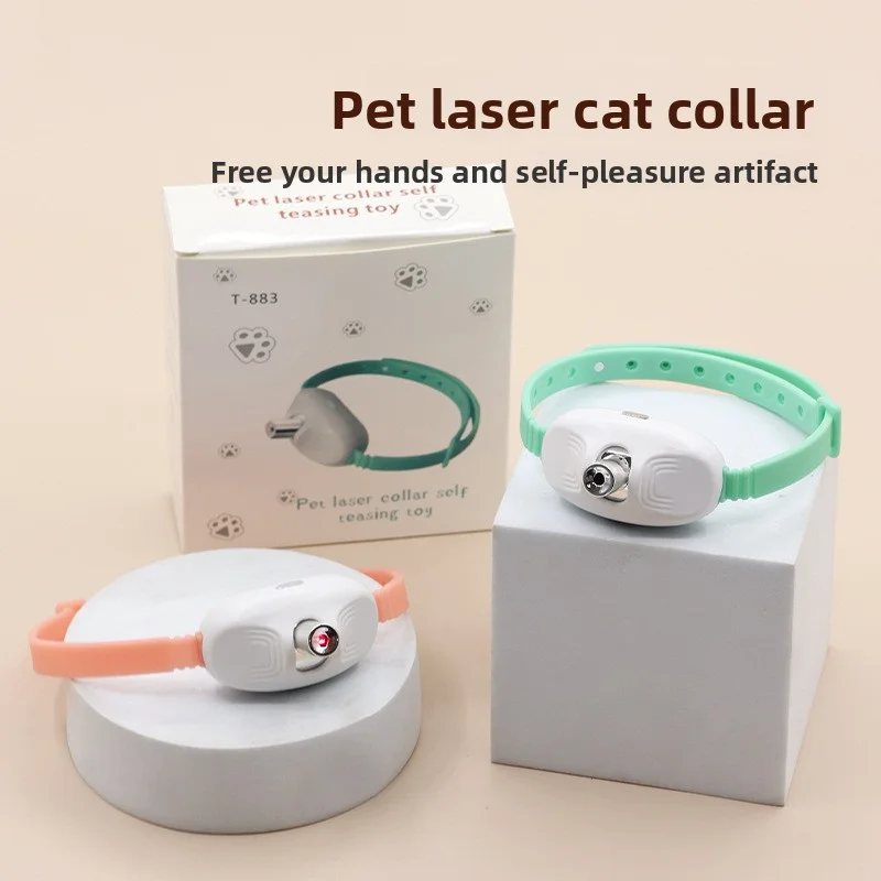 

Cat Toys Laser Cat Collars Pet Supplies To Relieve Boredom Cat Teasing Sticks Cat Toys Cat Accessories Cat Training Supplies