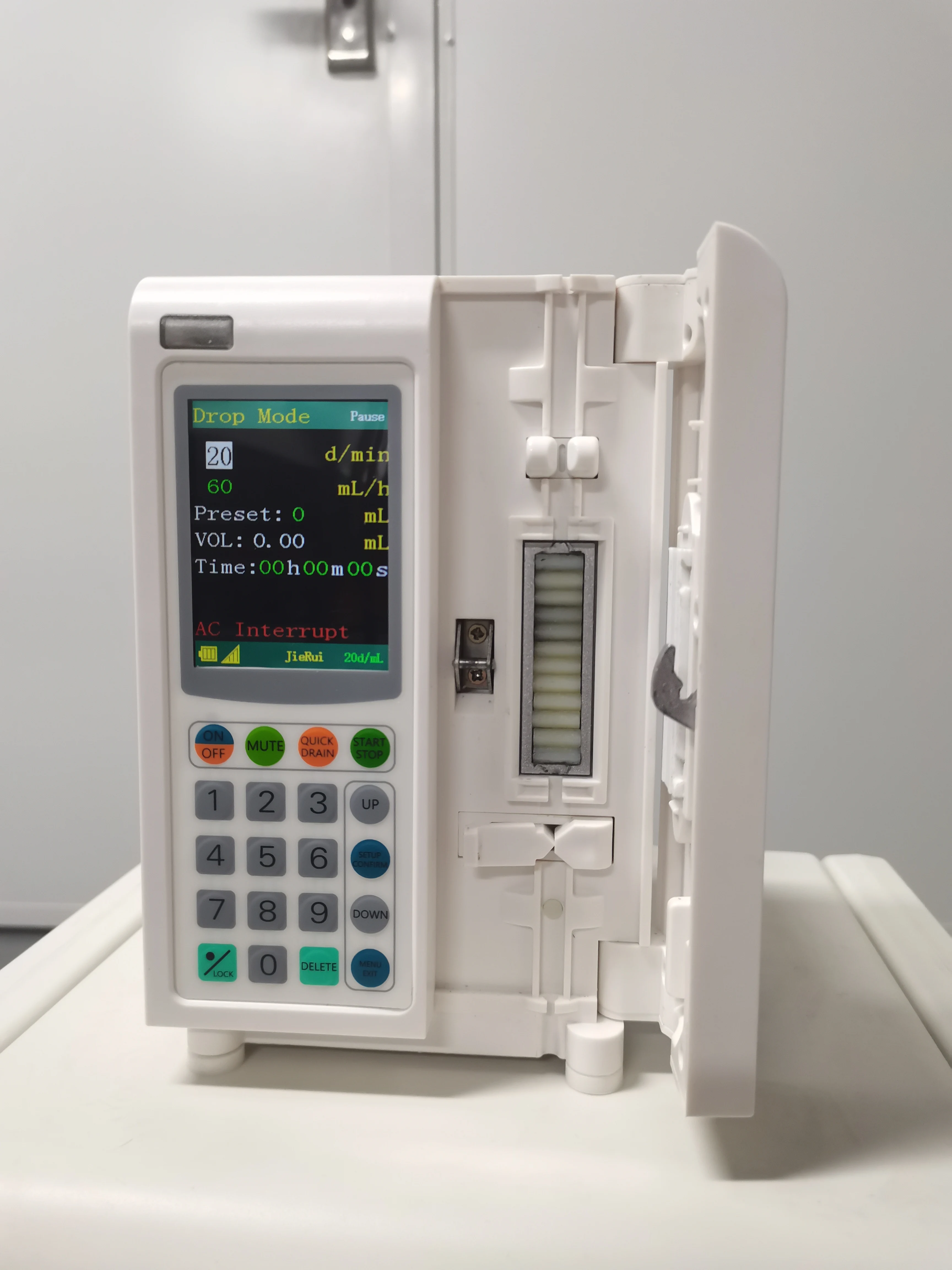 Veterinary Double Channel Syringe Pump Touch Screen Intelligent and Convenient Syringe Infusion Pump