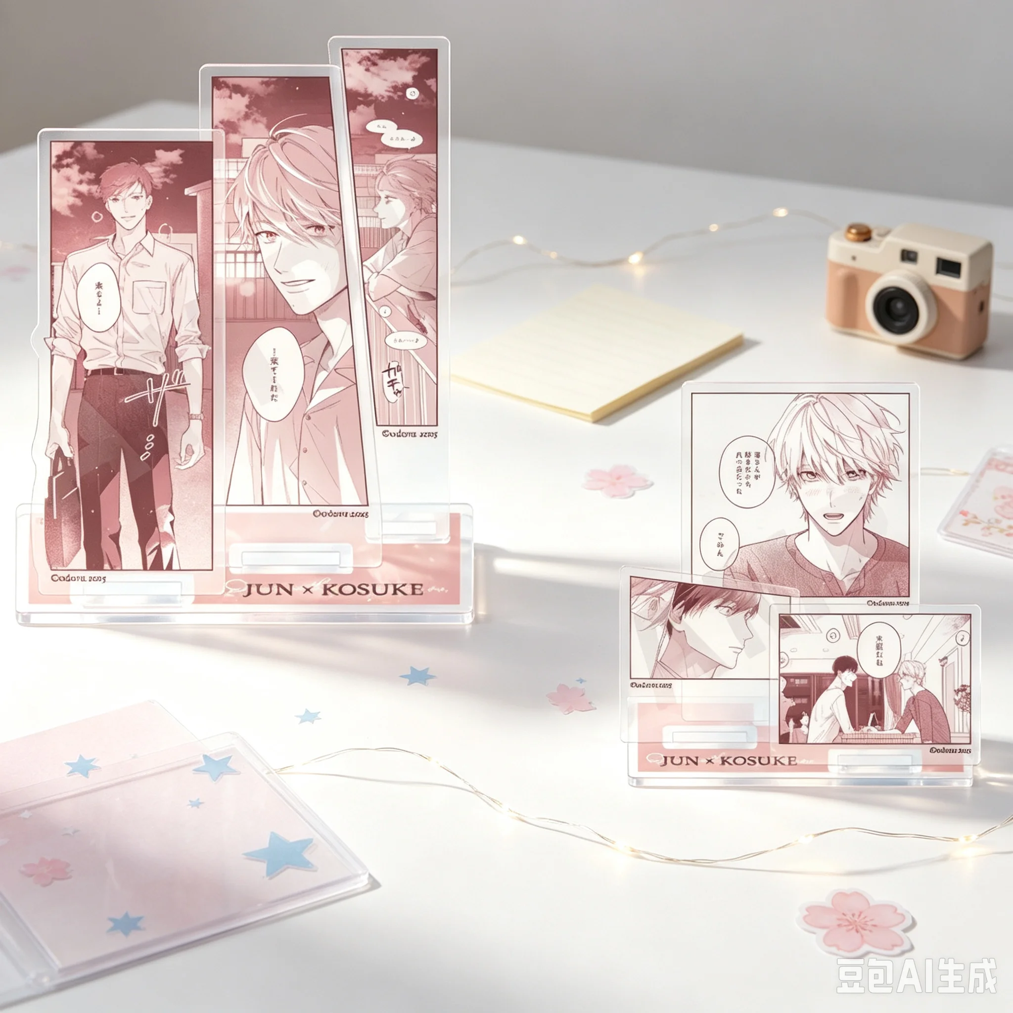 15cm Anime Dance With Spring Deja Vu. Acrylic Stand Modlel Desktop Decoration Game Collectible Ornament Gift For Fans Keychain