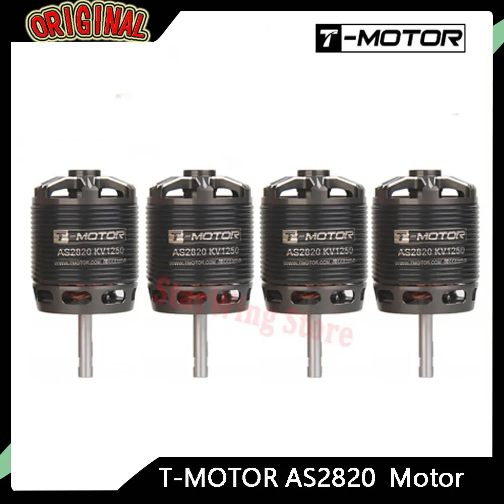 

T-MOTOR AS2820 Brushless Motor - 880/1050/1250KV Long Shaft for FPV Racing & Fixed-Wing RC Drones