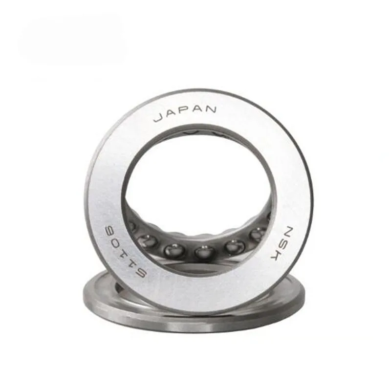 Japan Origin NSK Bearing 2PCS Plane Thrust Ball Bearing 51109 Pressure Bearing 8109 Inner Dia 45 Outer Diameter 65 thickness 14