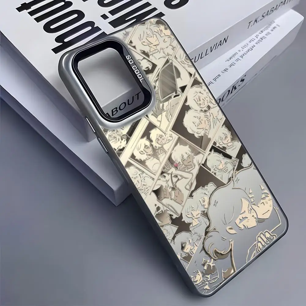 حافظة لهاتف سامسونج جالاكسي S25 Edge S24 S23 S22 S21 S20 Ultra Funda غطاء فضي من السيليكون