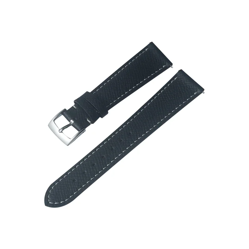 يدويا الجلود حزام ساعة اليد 20 مللي متر 22 مللي متر الإفراج السريع العالمي خمر رئيس طبقة جلد البقر حزام الساعات اكسسوارات دبوس مشبك