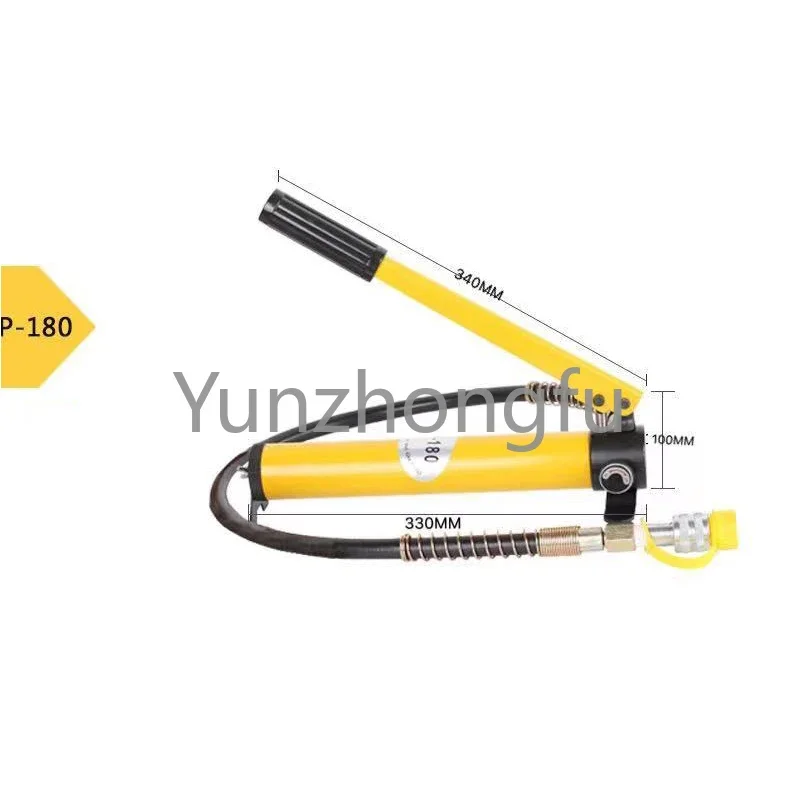 High Pressure Oil Pump CP-180 Ultra-High Pressure Hydraulic Hand Pup Manual Pump Hydraulics Large Oil Volume Hand Pu