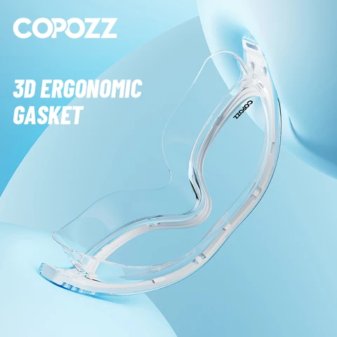 COPOZZ Силиконовые очки для плавания