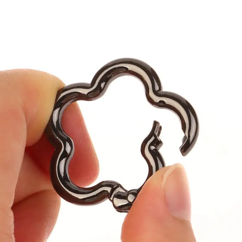 

5 шт., пружинное кольцо в форме звезды, утки, открытая пряжка, карабин, застежка-зажим для кожаной сумки, ремень, разъем