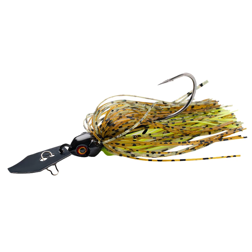 Spinner Köder 7g/9g/12g/14g/21g Angeln Lockt Kit Pesca Chatter Weedless Metall Klinge Gummi Jig Kopf Haken Draht 1-5Pcs Spinnerbait