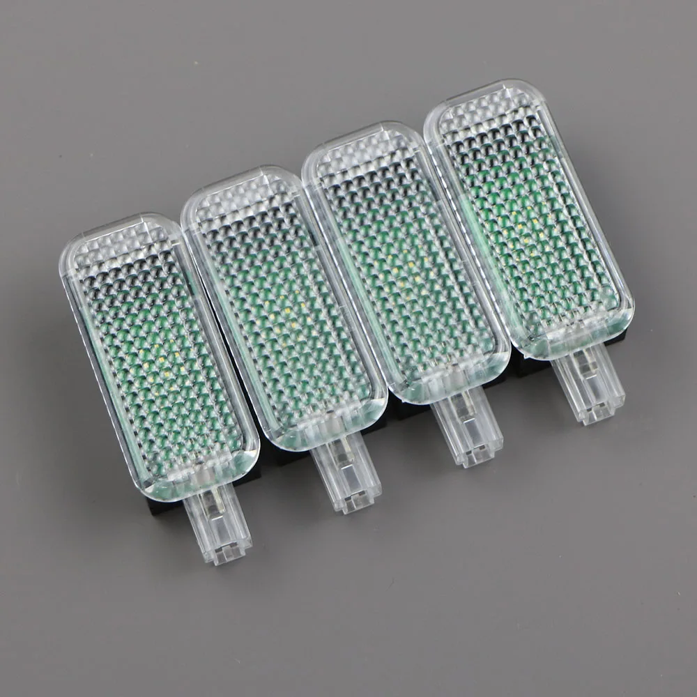 

4Pcs LED Footwell Lights Door Light 4E0947415A For A3 A4 A5 A6 A7 A8 Q3 Q4 Q5 Q8 4E0947415 4GD947415