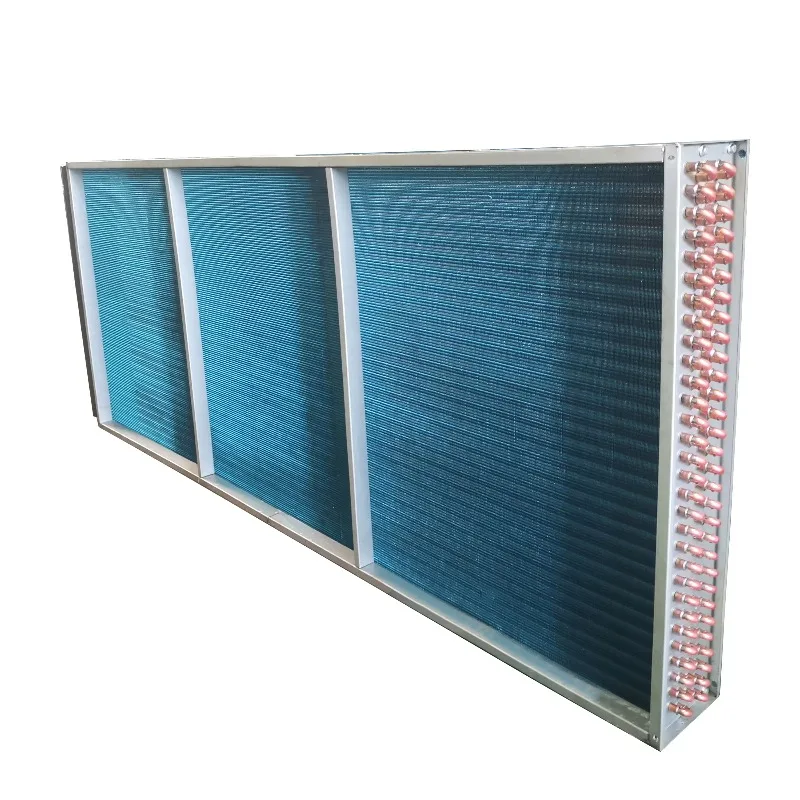 Fin heat exchanger Air to water, water to air heat exchanger
