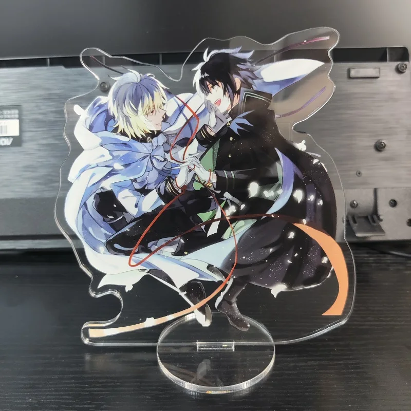 Seraph Of The End Anime Figure Yuichiro Hyakuya New Model Acrylic Double-Sided Stands Model Desk Decor Creative Gifts Hot Sale