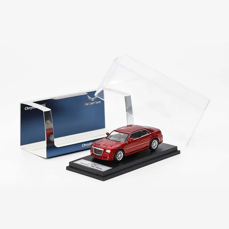 In Stock1:64 300C SRT8 Alloy Car Simulation True Proportional Static Vehicle Model, Adult Decoration ItemChildren's Holiday