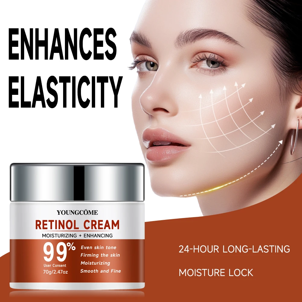 YOUNGCOME Retinol Cream Anti-wrinkle  Niacinamide Anti-Aging Removal Face & Neck Wrinkle Efficient Moisturize Firming 30/60G