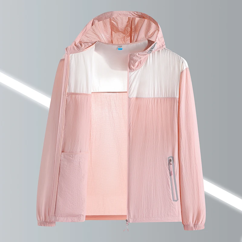 New Sun Protection Suits Men Summer Ultra-thin Breathable UV Outdoor Fishing Skin Windbreaker Fishing Sun Protection Suit Jacket