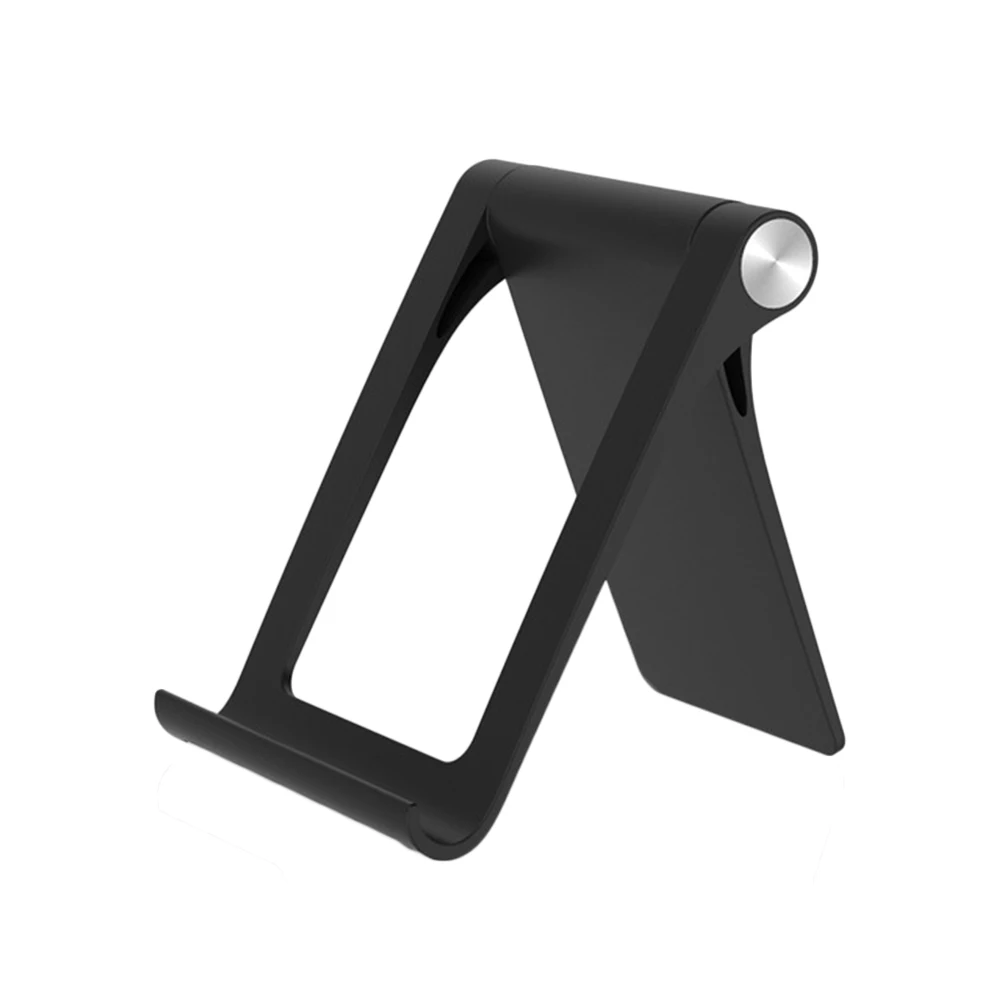 حامل سطح المكتب قابل للطي 0-360 °   قابل للتعديل اللوحي حامل جوّال بلاستيكي عدم الانزلاق بطانة حماية من السيليكون الثلاثي دعم Cd الحبوب حامل قابل للطي