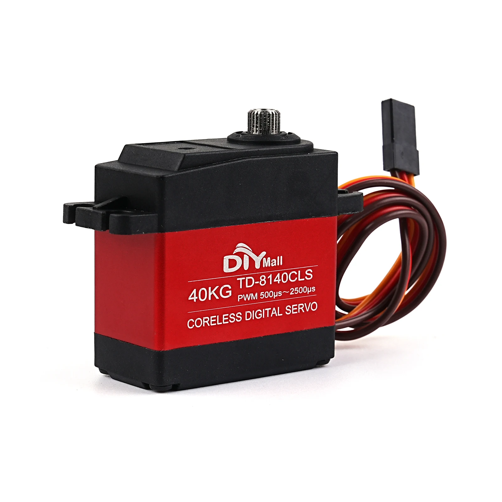

TD-8140CLS 40KG Metal Digital Servo 180 270 360 Degree Coreless Motor High Torque Waterproof Power Steering For RC Robot Car