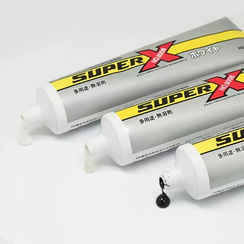 일본 도매 Cemedine Super X 8008 탄성 접착제 전자 실란트 접착제 다목적 슈퍼 접착제 AX-250 Cemedine 8008
