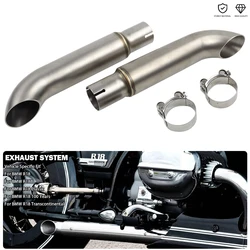 Short GP Bobber Mufflers Tail Pipe Slip-On Exhaust System Fit For BMW R 18 Classic 100 Years R18B R18 B/Roctane/Transcontinental
