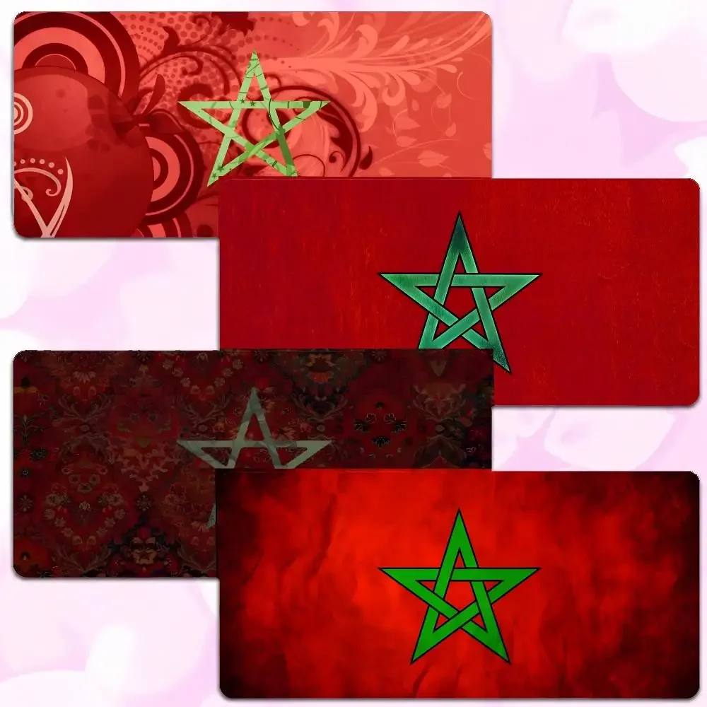 country culture Morocco Mouse Pad Thick Lock Edge Gaming Desk Mat Large Size PC Mouse Pad Home decor