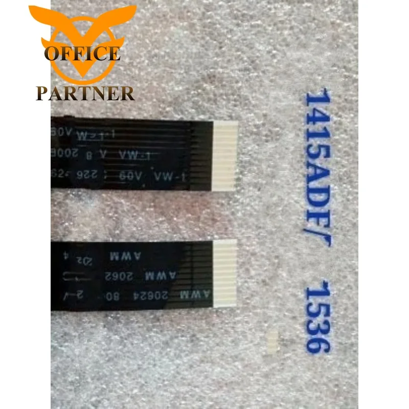 50 Piezas de Repuesto para Impresora Láser, Cable de Escáner ADF de 11 Pines CE538-60106 para HP1536 1530 M1120 M1005 1415, Cable Plano de 46 cm